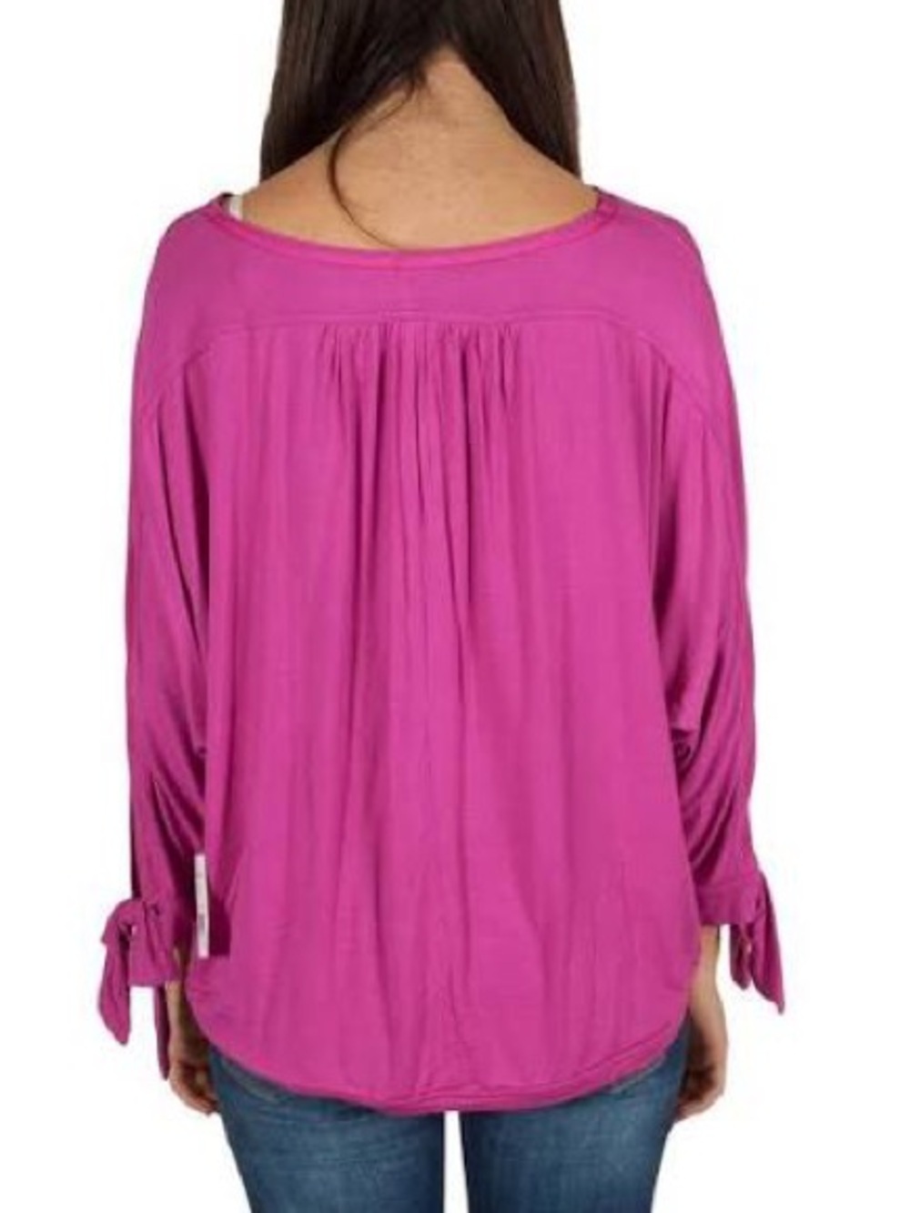 Free People Keepin’ On Tee - Raspberry - Picture 4 of 4